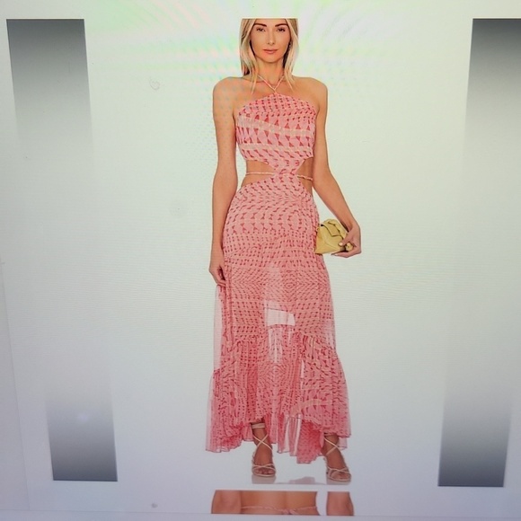 Misa Los Angeles Dresses & Skirts - Misa Dalia Cutout Halter Los Angeles X small NWT